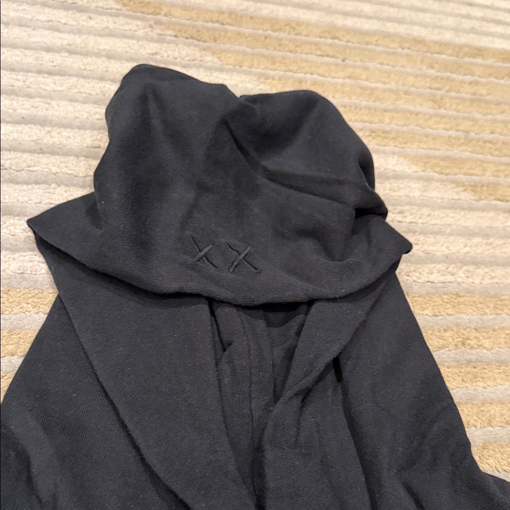 KAWS x Sesame Street x Uniqlo UT Black Graphic Hoodie - Size XL - Picture 3 of 8